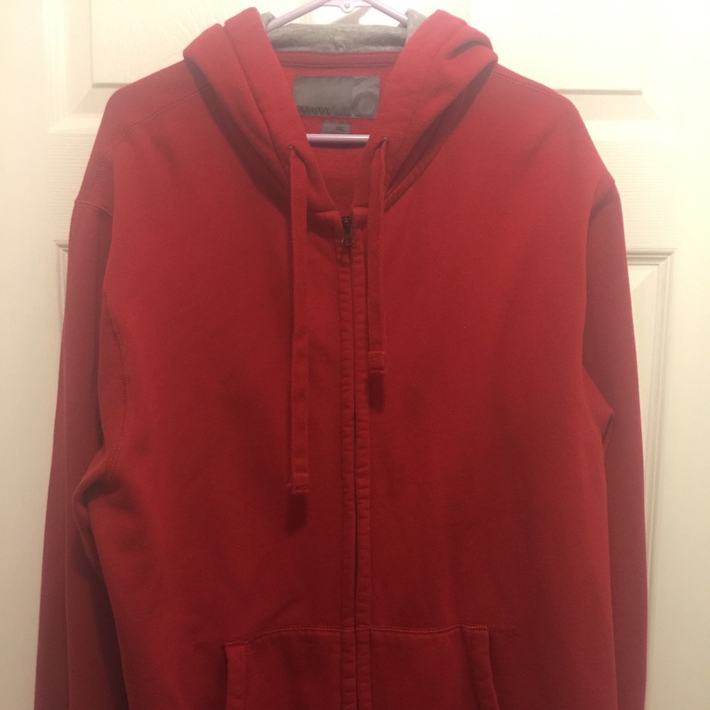 Old Navy Red Zip-Up Hoodie